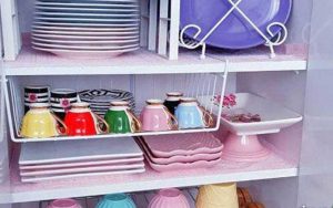 قفسه های داخل کابینت