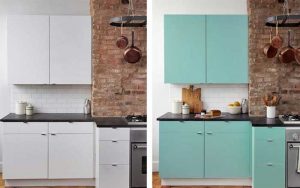 رنگ کردن کابینت ام دی اف